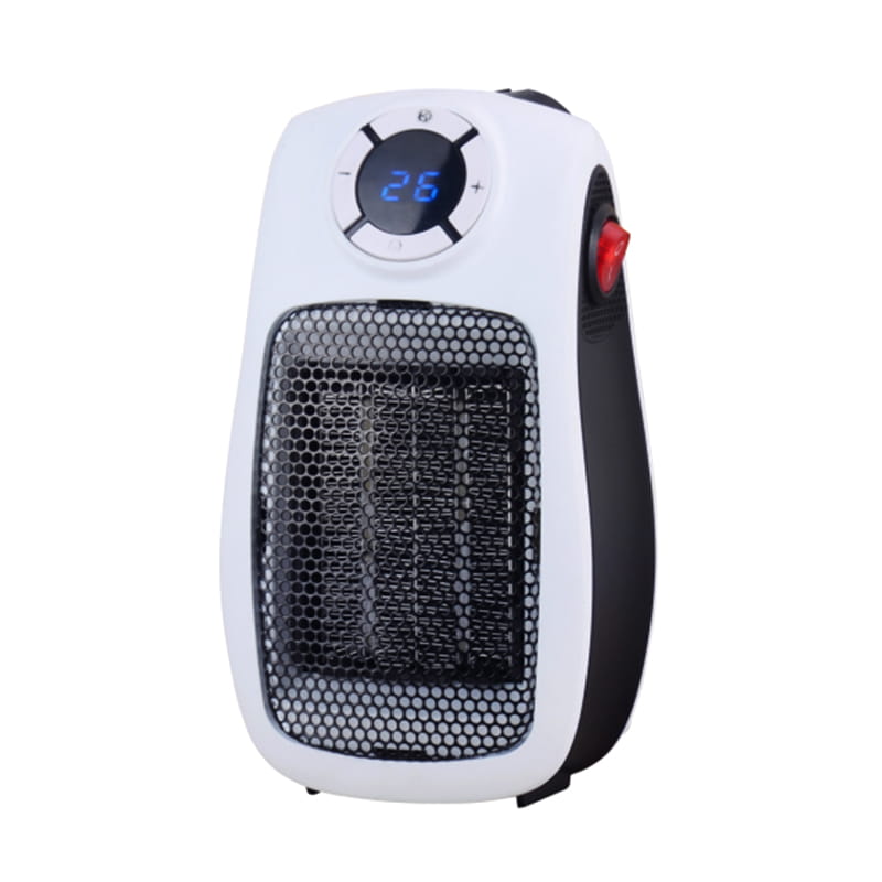 Chauffage de chauffage pratiques Space PTC CHAUX 600 WATTS, BLANC