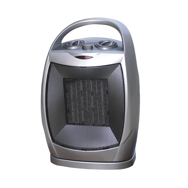 Réfonce de ventilateur électrique en céramique Silver PTC avec poignée